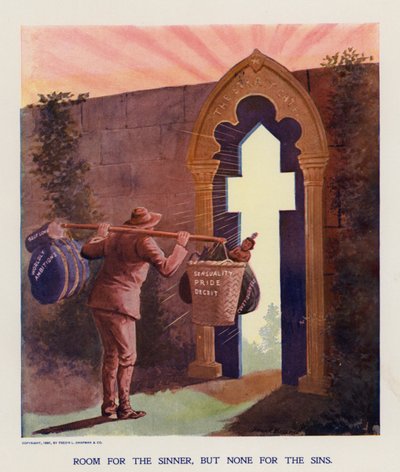 Boğaz Kapısı (renkli taş baskı) by Frank Beard