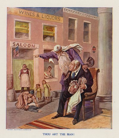 Sen bir erkeksin! (renkli taş baskı) by Frank Beard