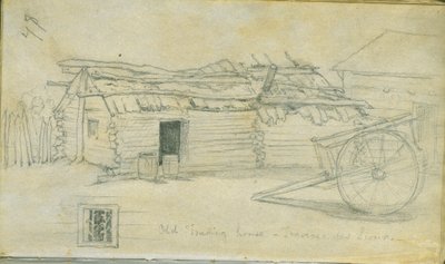 Eski Ticaret Evi, Traverse des Sioux, 1851 by Frank Blackwell Mayer