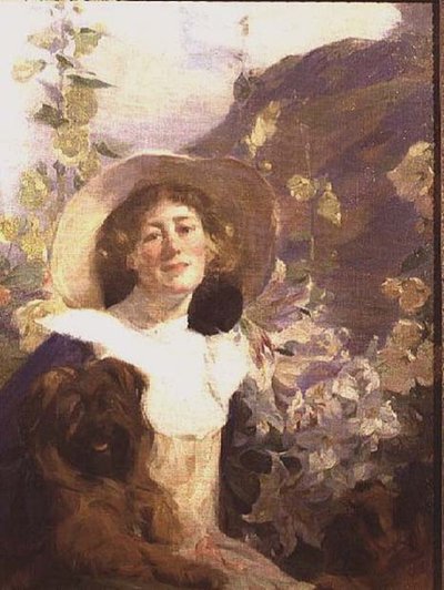Sanatçının Karısı Katherine by Frank Bramley