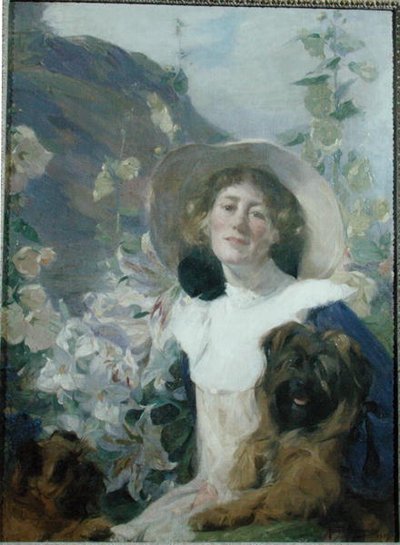 Sanatçının Karısı Katherine Graham by Frank Bramley