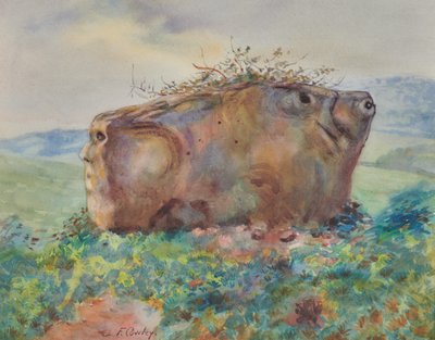 Beyaz At Taşı by Frank Cowley