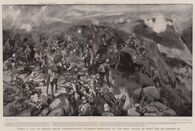 Bir Mermi Yağmuru Altında, Binbaşı Thorneycrofts, 24 Ocak