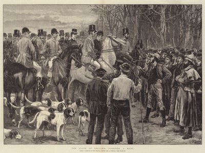 İrlanda Eyaleti, Avı Durduruyor by Frank Dadd