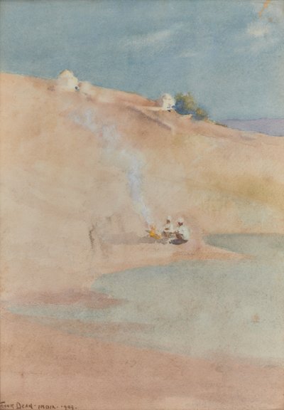 Bekanneer çölünün kenarı, Hindistan by Frank Dean