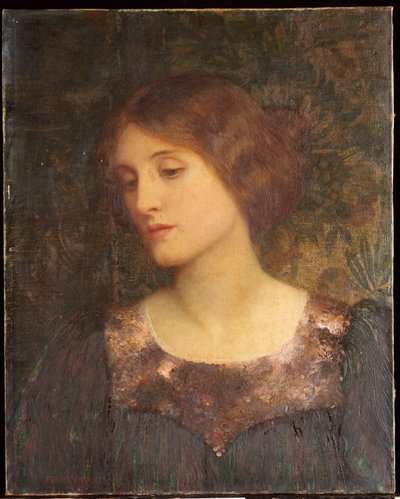 tefekkür, 1897 by Frank Dicksee