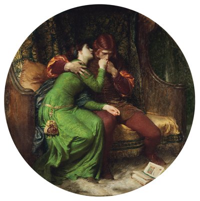 Paolo ve Francesca, 1894 by Frank Dicksee