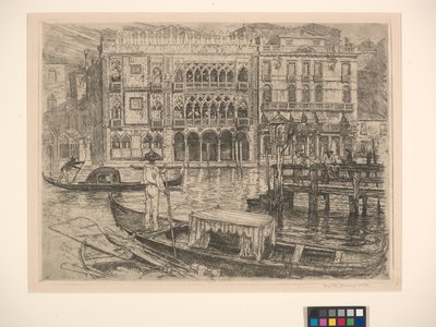 D'oro, Venedik gibi by Frank Duveneck