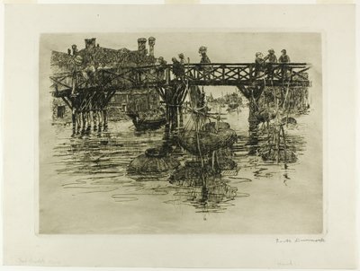 Balıkçı Mahallesi, Venedik by Frank Duveneck