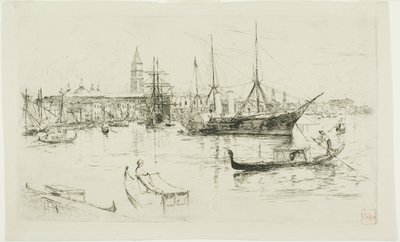Laguna, Venedik by Frank Duveneck