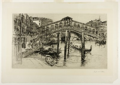 Rialto, Venedik by Frank Duveneck