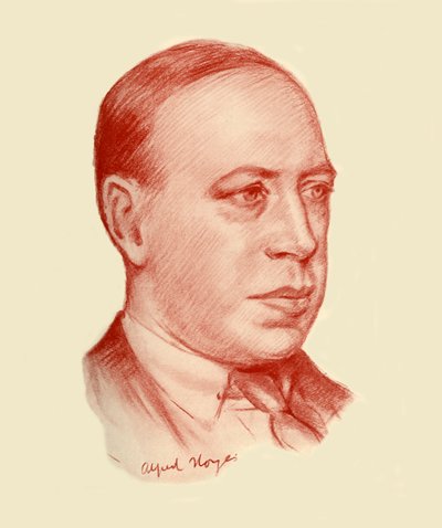 "Alfred Noyes", 1928. by Frank E Slater