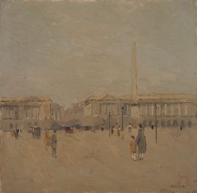 Place de la Concorde no. II, n.d. by Frank Edwin Scott