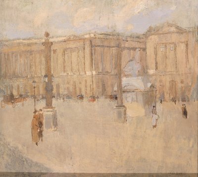 Place de la Concorde No. ben, n.d. by Frank Edwin Scott