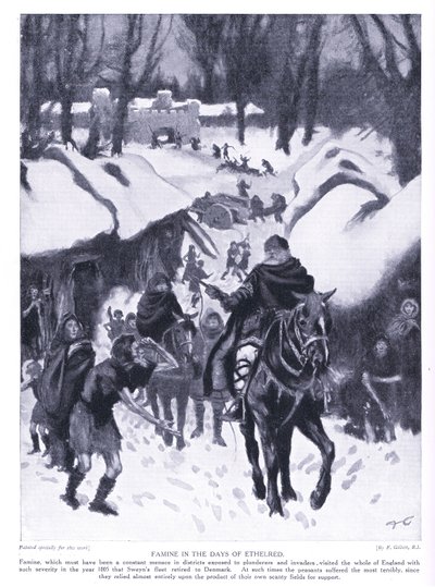 Ethelred AD1005 günlerinde kıtlık, 1920