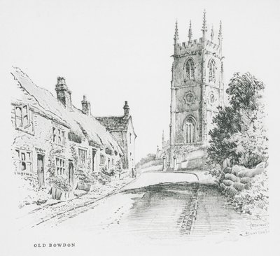 Old Bowdon (lito) by Frank Greenwood