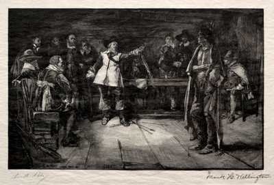 Miles Standishs Mücadelesi, 1887. by Frank H. Wellington