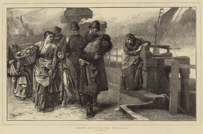 Londra Skeçleri - The Foundling by Frank Holl