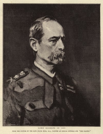1885 yılında Lord Roberts by Frank Holl