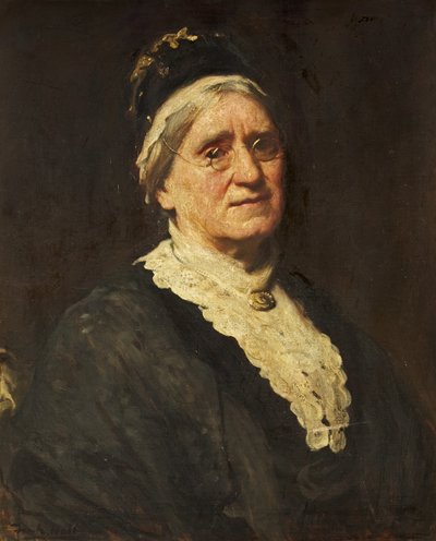 Shirehampton'dan Bayan Rachel Harvey (tuval üzerine yağlı boya) by Frank Holl