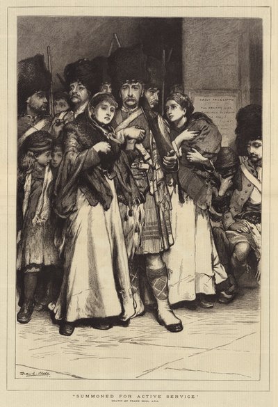 Aktif Hizmet için çağrıldı by Frank Holl