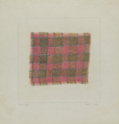ev yapımı kumaş by Frank J. Mace