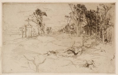 Waterloo Kulesi, Tayport, c.1896 (gravür) by Frank Laing
