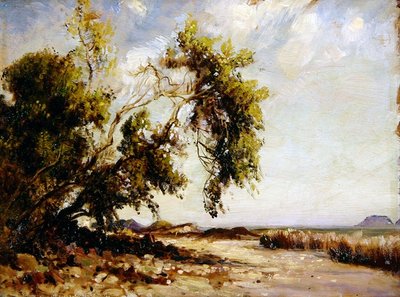 Paimpol, Brittany (gemide petrol) by Frank Lewis Emanuel
