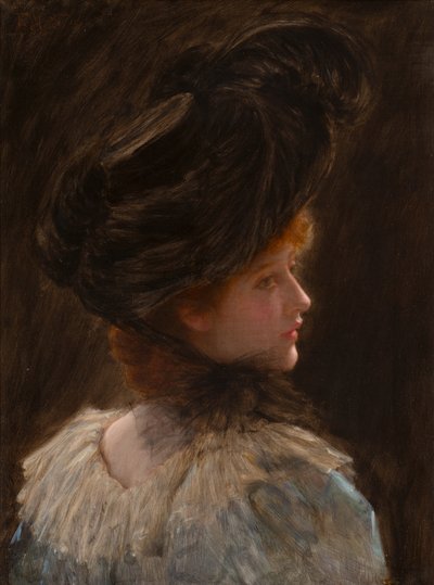 Sıradan Bir Bakış (tuval üzerine yağlıboya) by Frank Markham Skipworth
