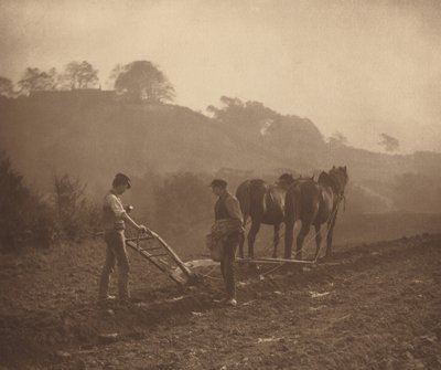 Akşam yemeği vakti by Frank Meadow Sutcliffe