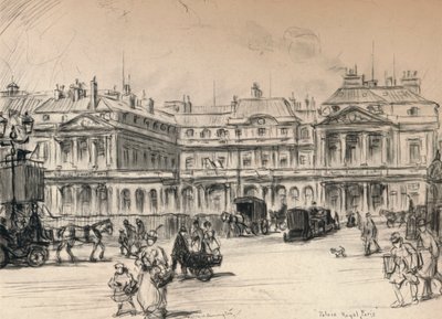 Palais-Royal, 1915 by Frank Milton Armington