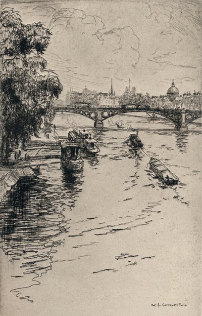 Carrousel Köprüsü, 1915 by Frank Milton Armington