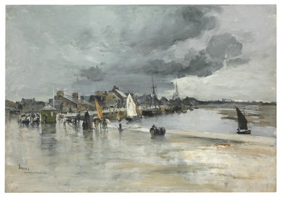 St. Vaast Limanı, Lahey, 1882 by Frank Myers Boggs