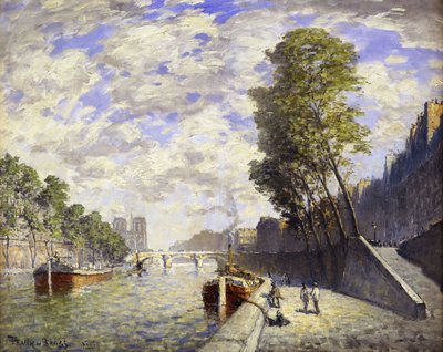 Quai des Grands-Augustine, Paris, by Frank Myers Boggs