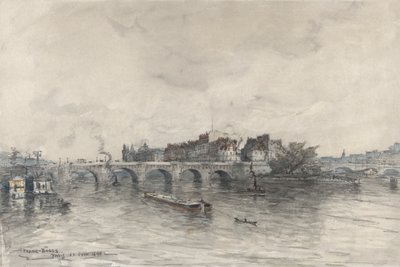 Ada, Paris (Pont Neuf) by Frank Myers Boggs