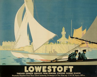 Lowestoft (renkli taş) by Frank Newbould
