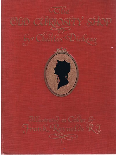 Ön Kapak: The Old Curiosity Shop, c.1920 (renkli taş baskı) by Frank Reynolds