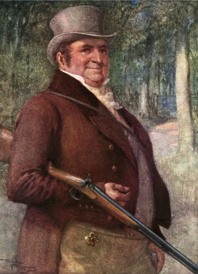 Bay Wardle (renkli taş baskı) by Frank Reynolds