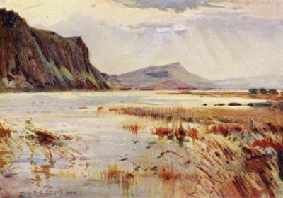 Crag Lough (renkli taş) by Frank Southgate