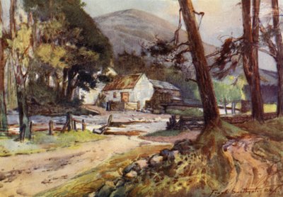 Langleford (renkli taş) by Frank Southgate