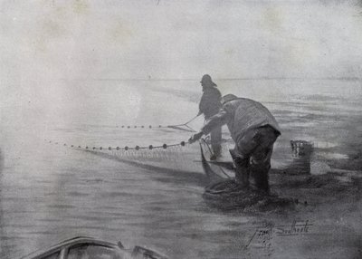 Norfolk Broads: Smelt-Balıkçılık, Breydon by Frank Southgate