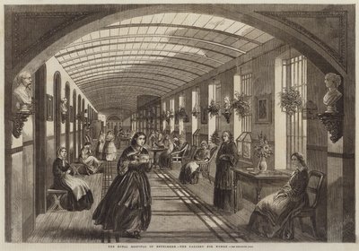 Bethlehem Kraliyet Hastanesi, Kadın Galerisi by Frank Vizetelly