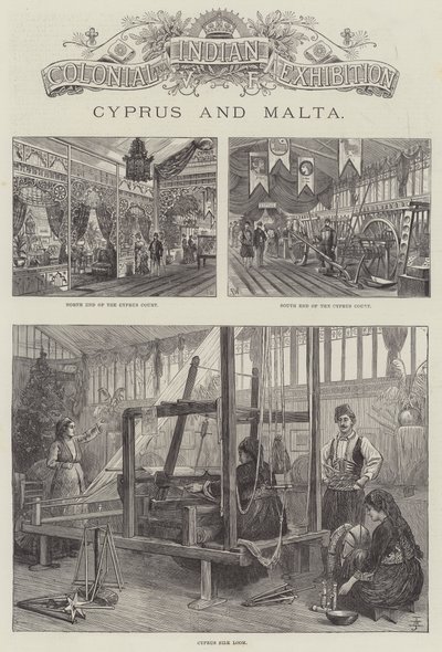 Koloni ve Hint Sergisi, Kıbrıs ve Malta by Frank Watkins