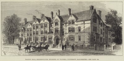 Dalton Hall, Victoria Üniversitesi Öğrenci Yurdu, Manchester by Frank Watkins
