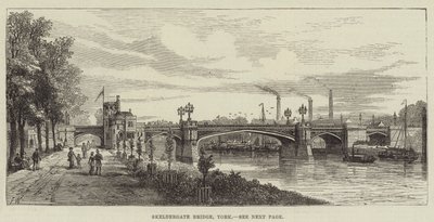 Skeldergate Köprüsü, York by Frank Watkins