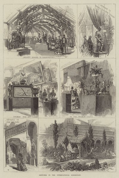 Uluslararası Sergide Eskizler by Frank Watkins