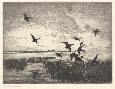 Günbatımından sonra by Frank Weston Benson