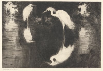 Karanlık Havuz S. 189 Pub.St. by Frank Weston Benson