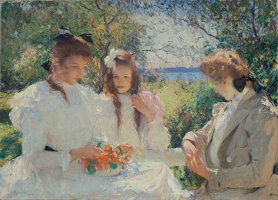 Kızlarımın Portresi by Frank Weston Benson