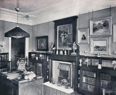 Kaptan Harvey Kütüphanesi, Hampstead, c1903 by Frank William Brookman